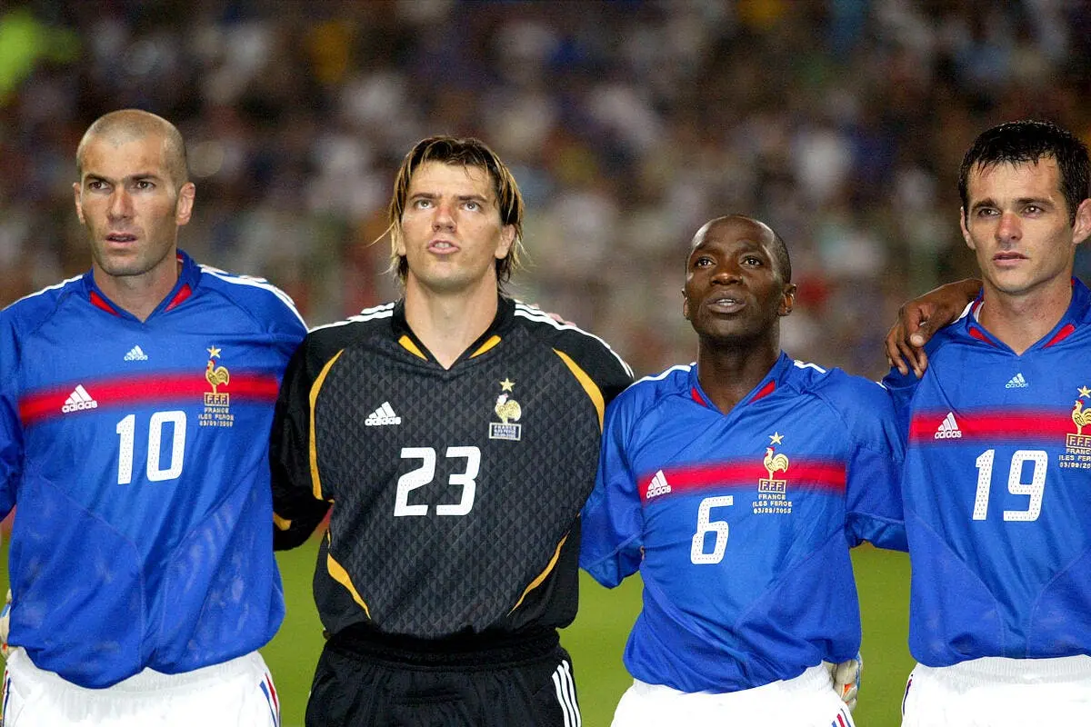 les coachs de la generation 98 profitent de la mode estime di meco zidane sagnol makelele83809