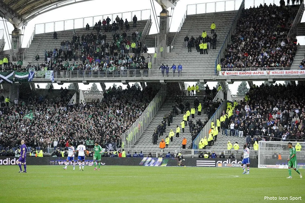 Les fans de l’ASSE interdits à Gerland pour le derby