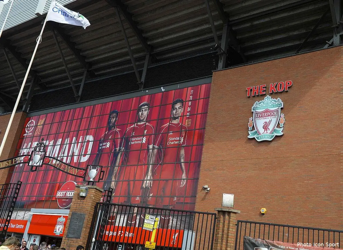 Liverpool refuse fermement de vendre le nom d'Anfield