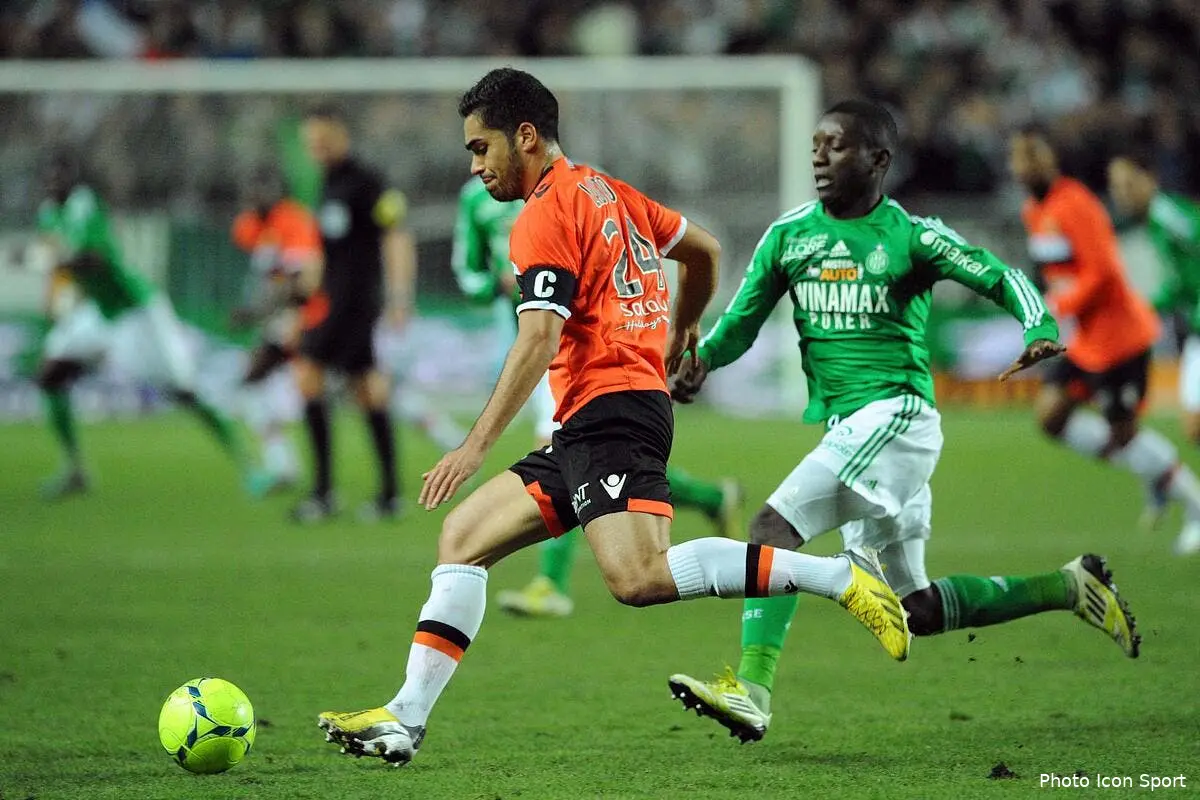 Lorient fait rentrer l'ASSE dans le rang