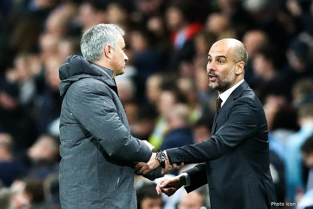 mu dehors mourinho le king cantona reclame guardiola icon 31093352230087