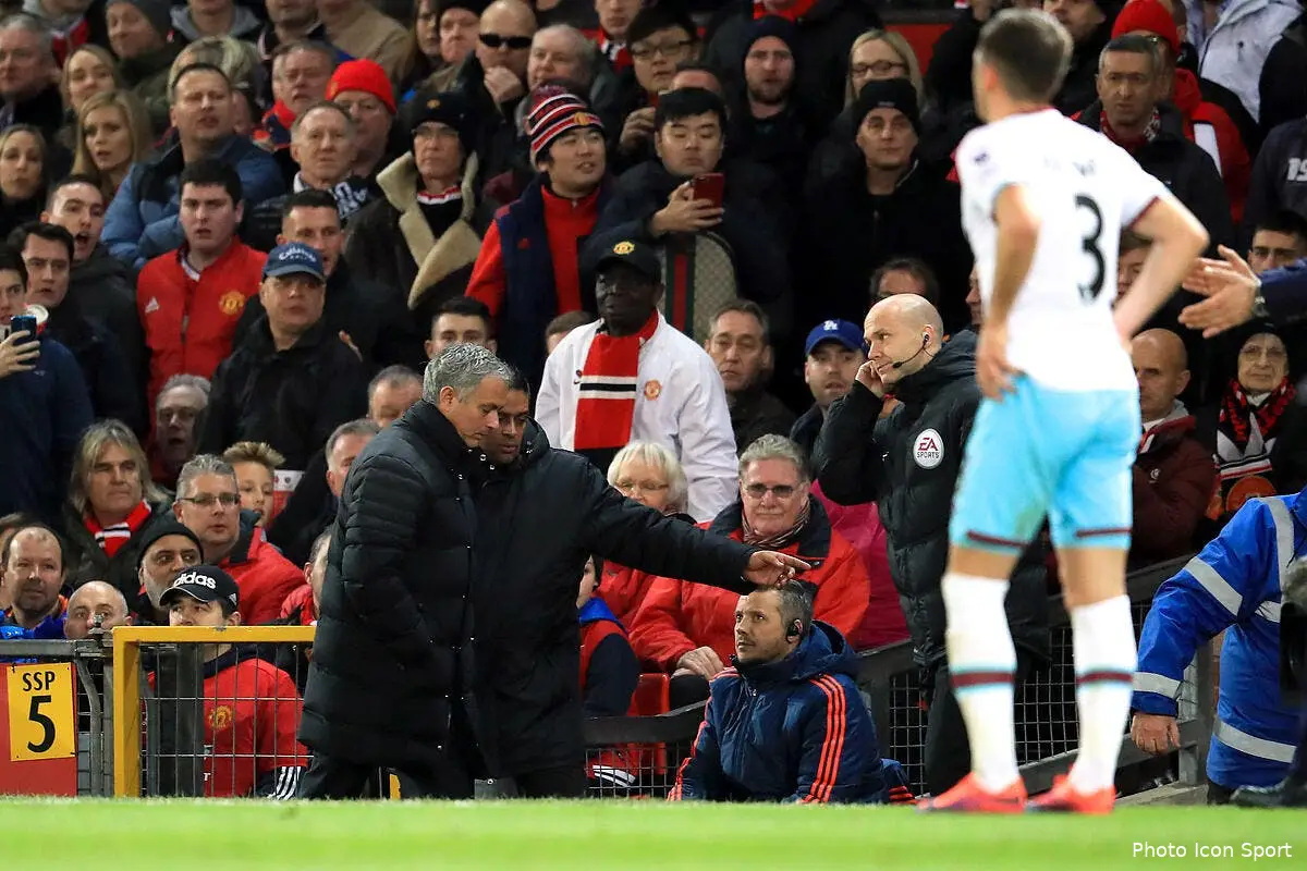 MU : Mourinho shoote… une bouteille et prend un rouge
