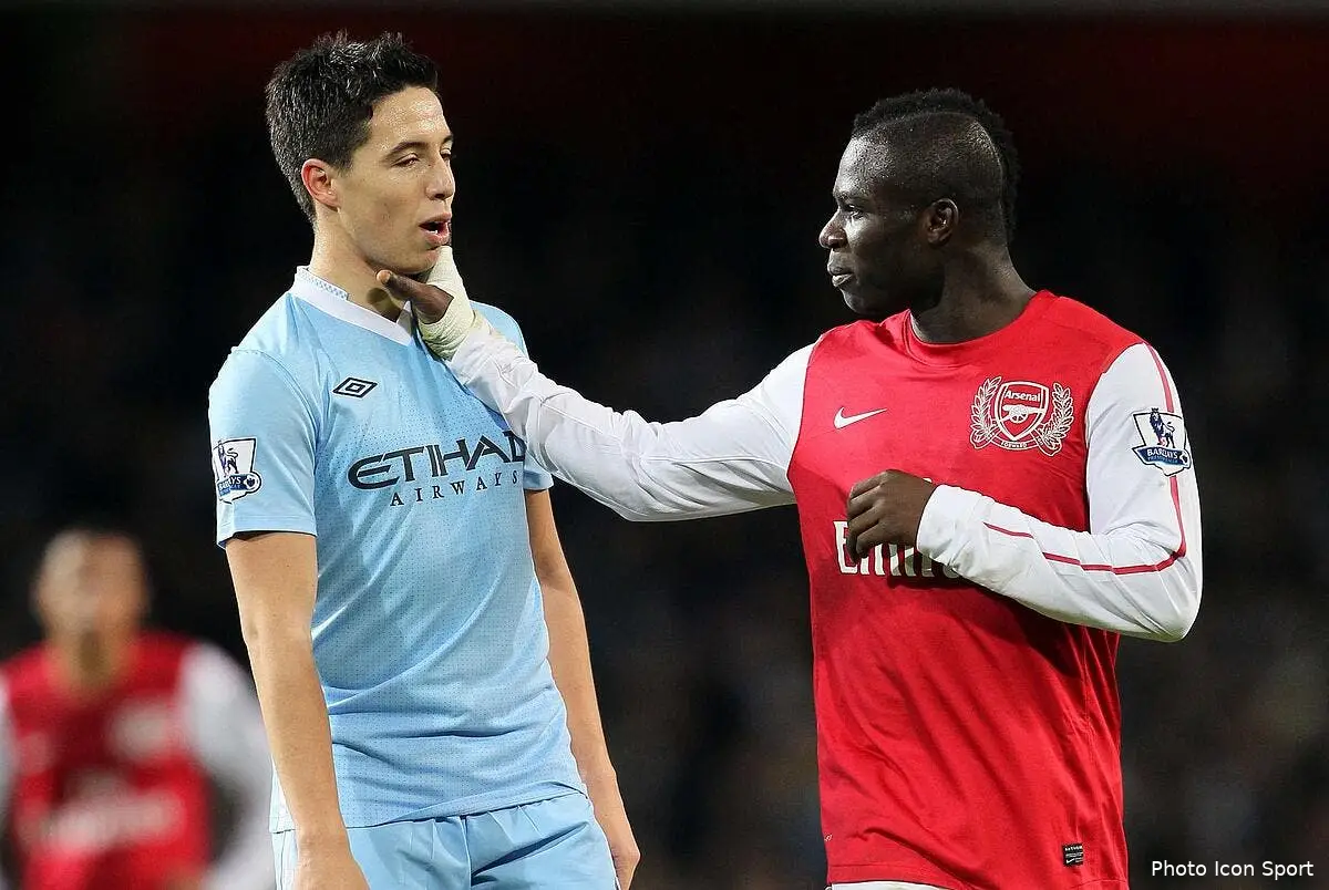 Nasri s'embrouille avec ses anciens potes d'Arsenal
