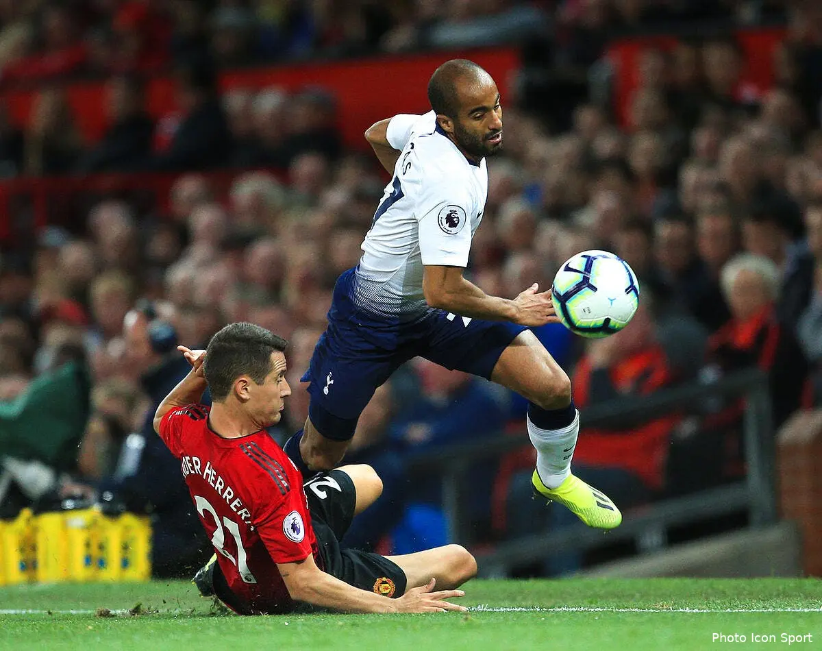 PL : Tottenham et Lucas mettent Manchester United KO !