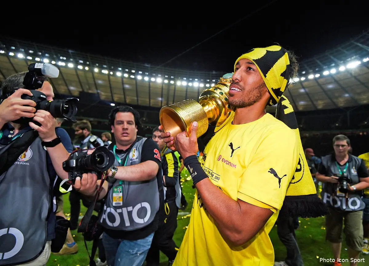 PSG : Dortmund dément fermement un accord à 70ME pour Aubameyang