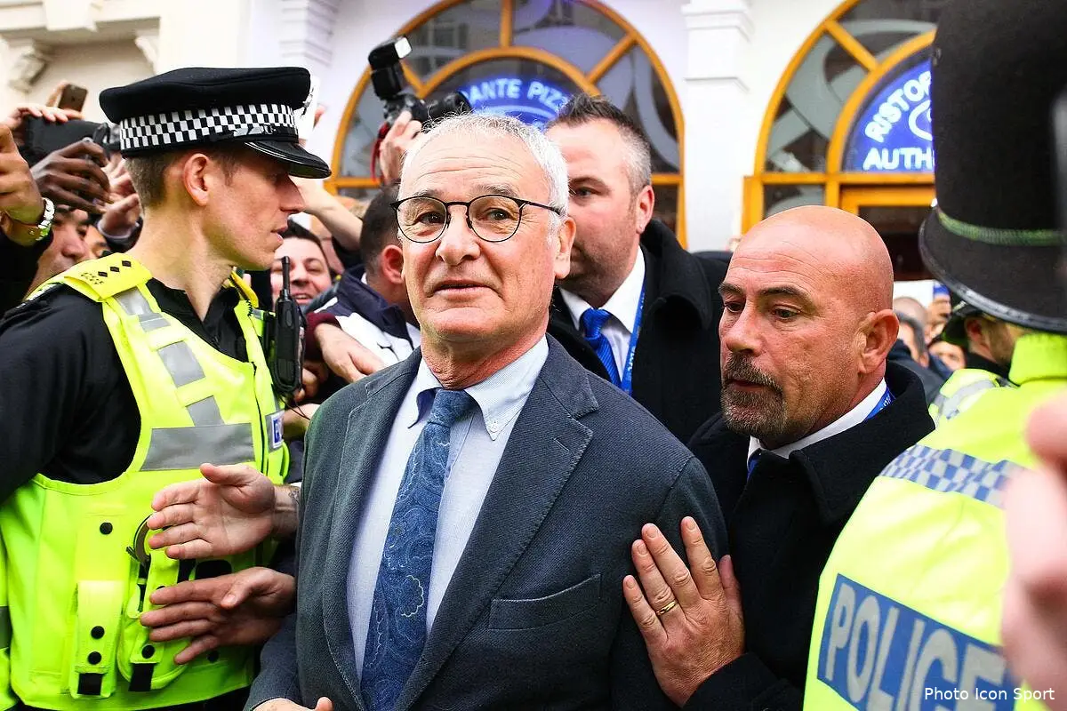 Ranieri ovationné en conférence de presse