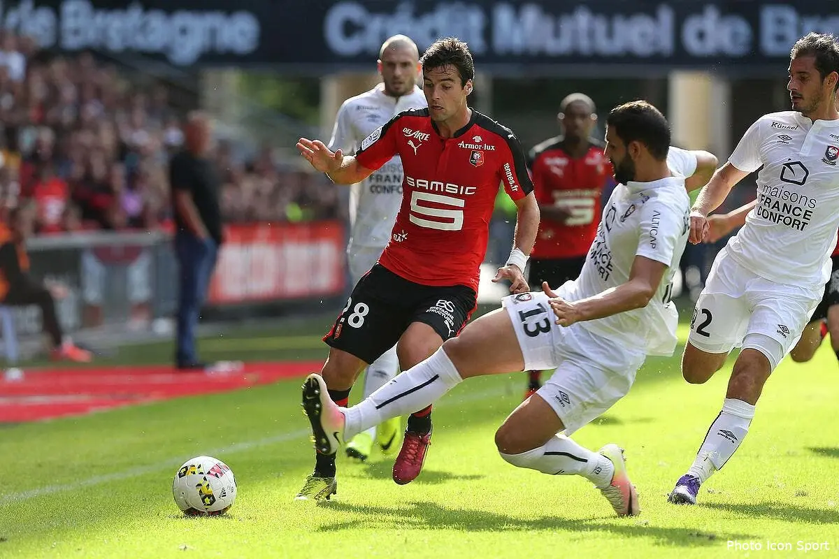 Rennes se place après sa victoire contre Caen