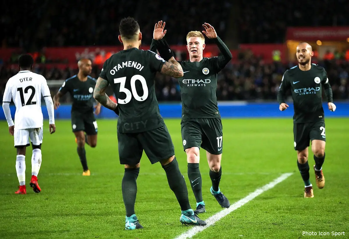 Swansea - Manchester City : 0-4