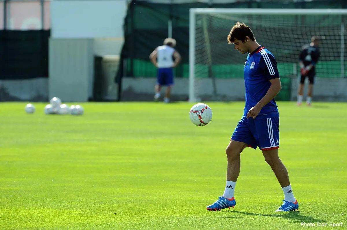 Yoann Gourcuff a repris l'entraînement en avance avec l'OL !
