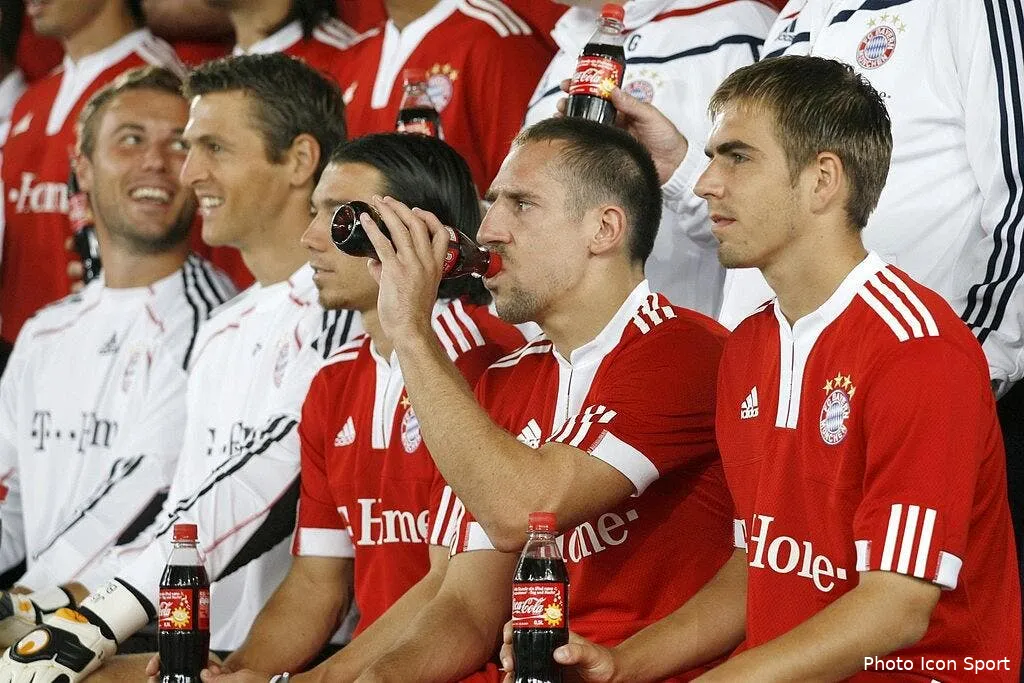 la photo du jour ribery fait le guignol 32643 4709