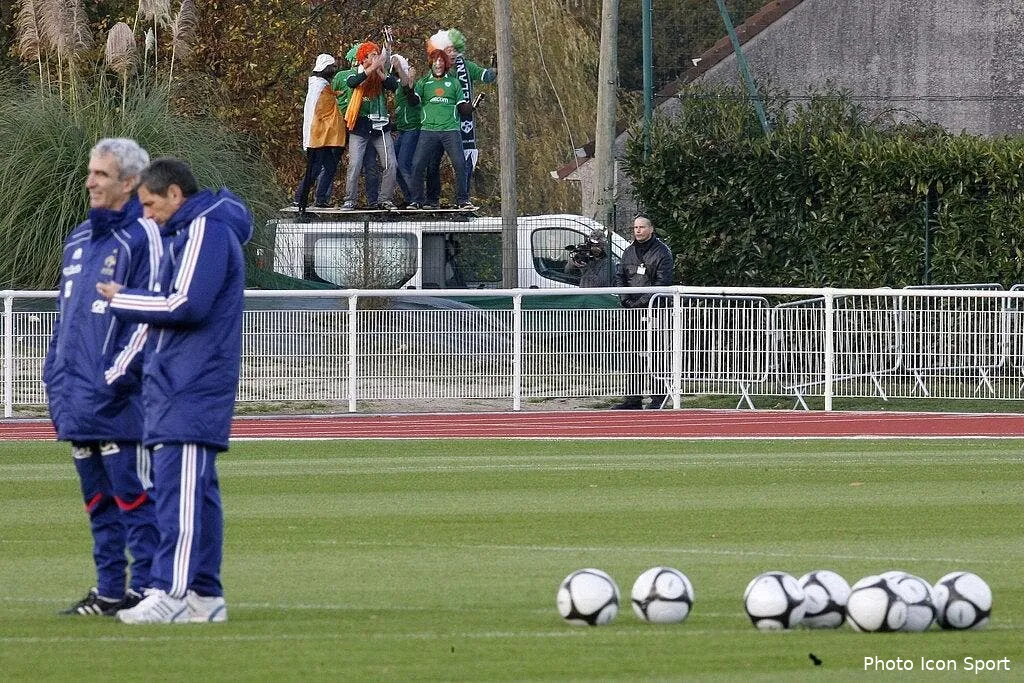 la photo foot du jour les bleus chambres par de faux irlandais 40595 5915