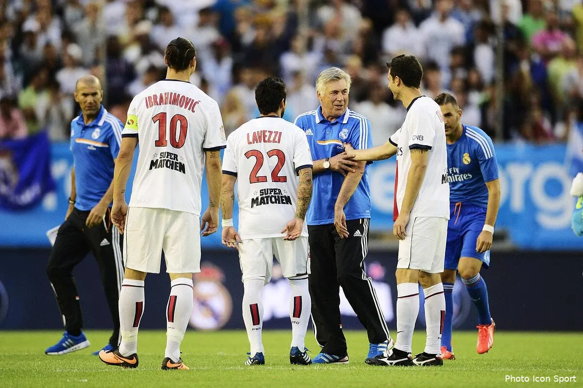 affronter le psg un honneur mais pas une crainte pour ancelotti et le real iconsport bbb 270713 02 0578527