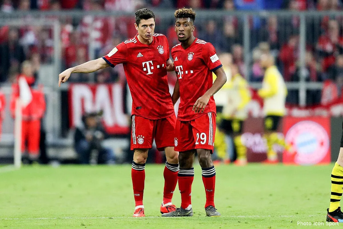 all coman et lewandowski se battent a l entrainement icon fir 060419 39 12250205