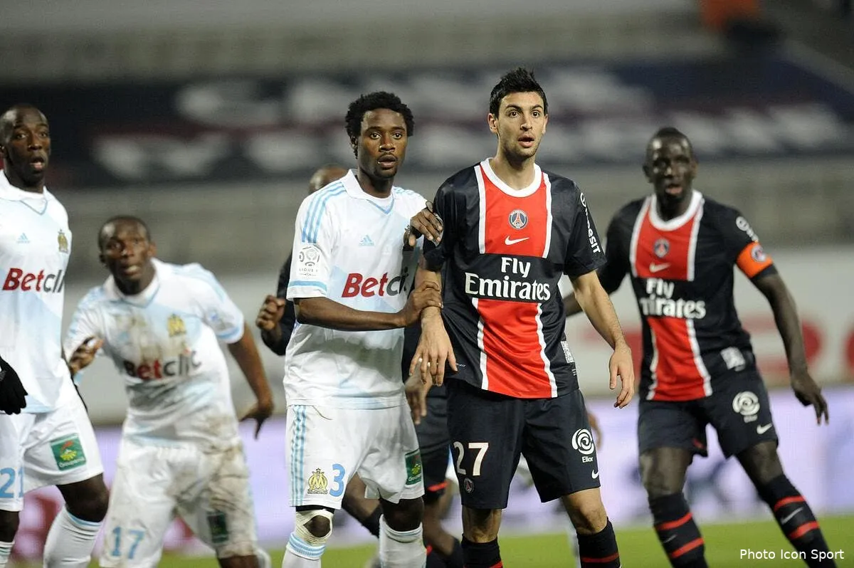 ancelotti a tranche javier pastore sera titulaire pour psg om iconsport noe 271111 88 6633386