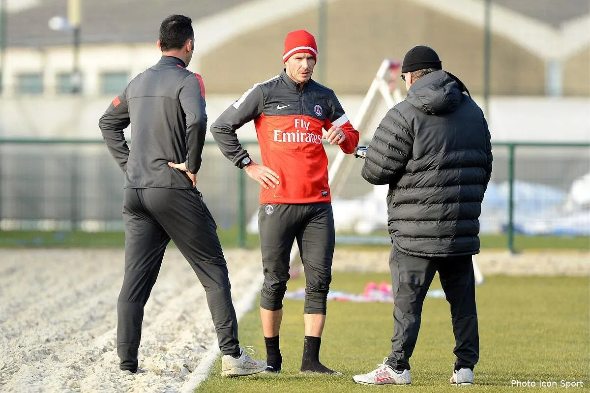 ancelotti annonce que beckham debutera avec le psg contre l om iconsport por 130213 05 0850217