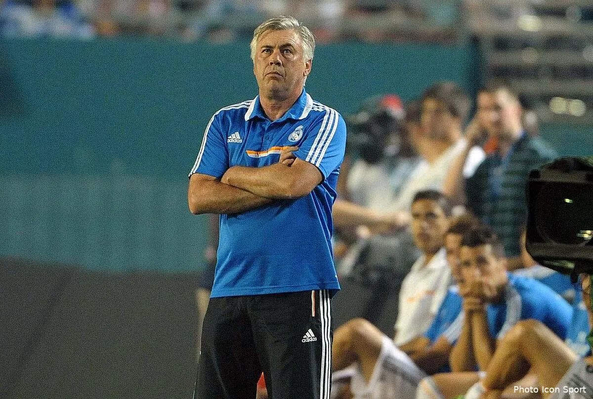 ancelotti et le travailleur acharne benzema au real madrid iconsport ald 070813 08 0765675
