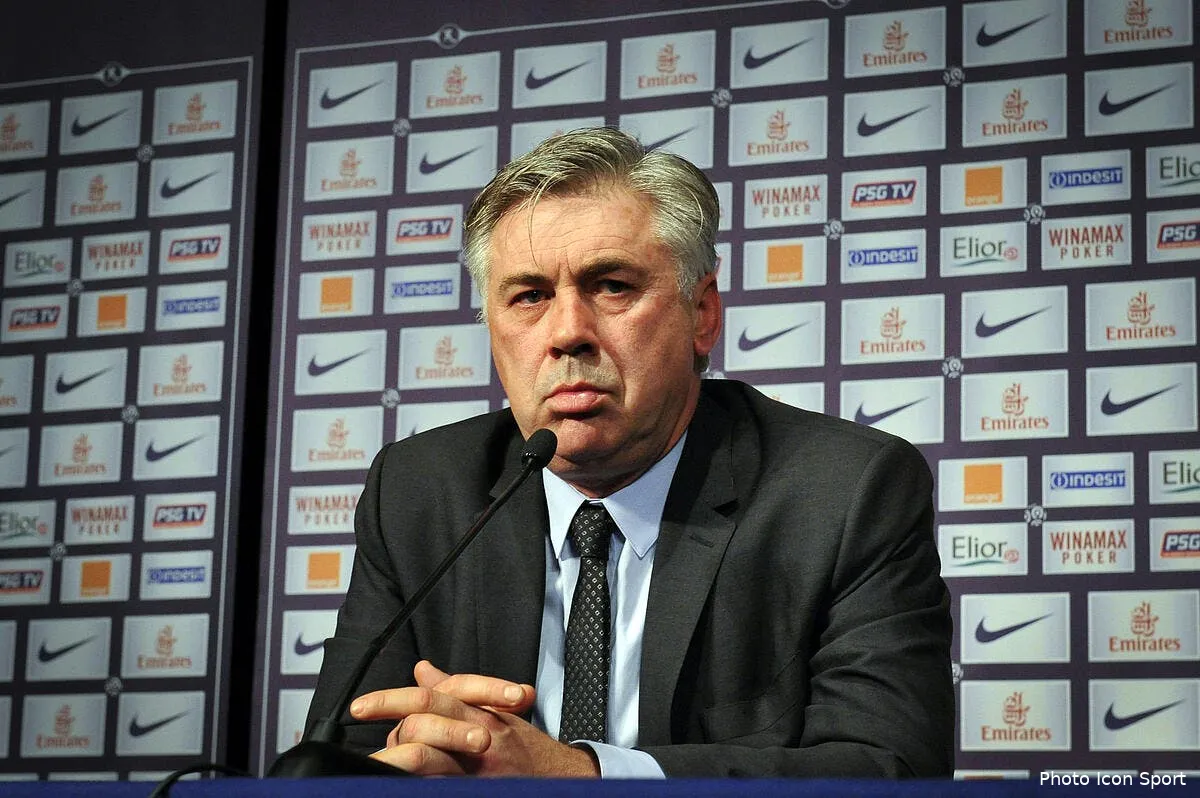 ancelotti l affirme ce n est pas la superstar du psg iconsport noe 301211 05 3429559