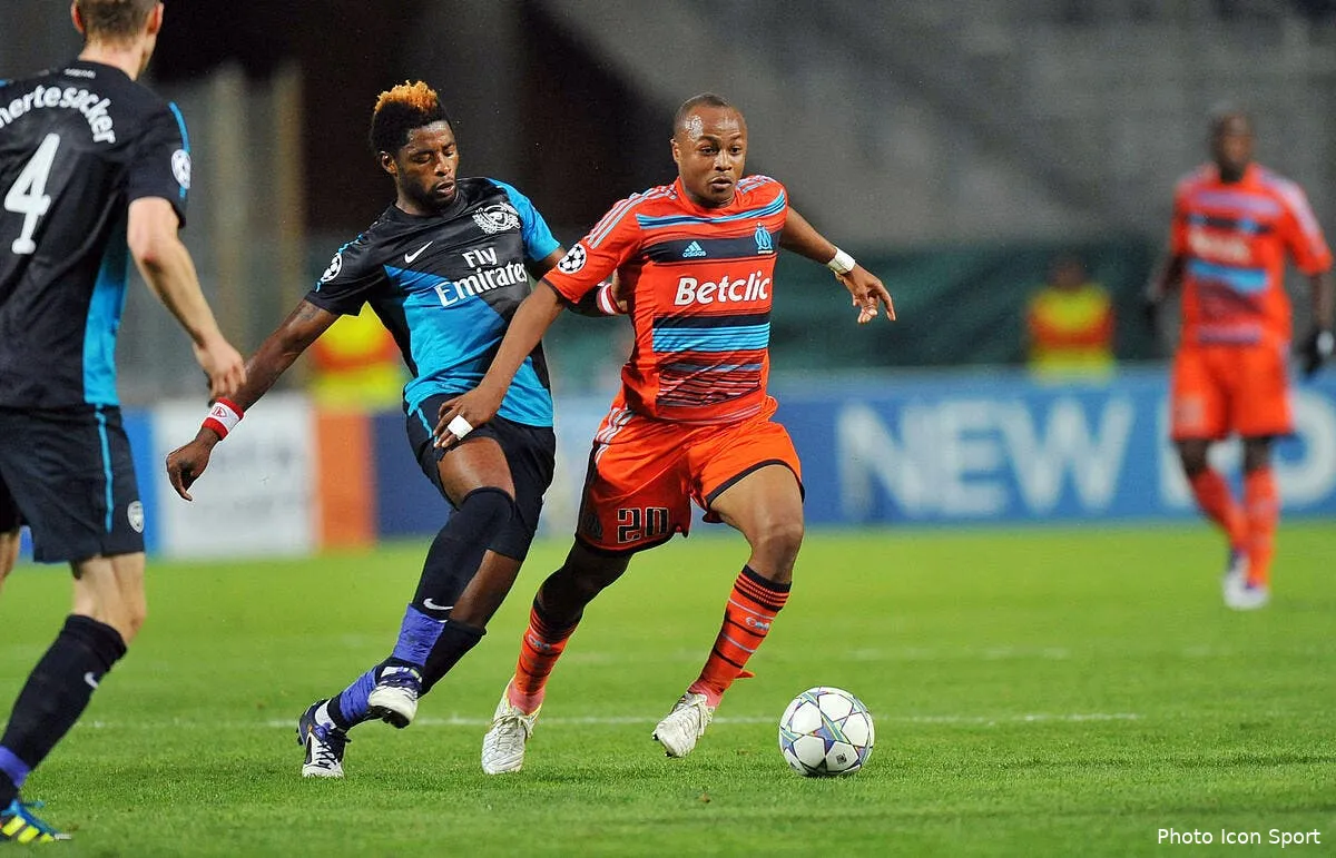 andre ayew flatte par l interet de wenger ayewz26424