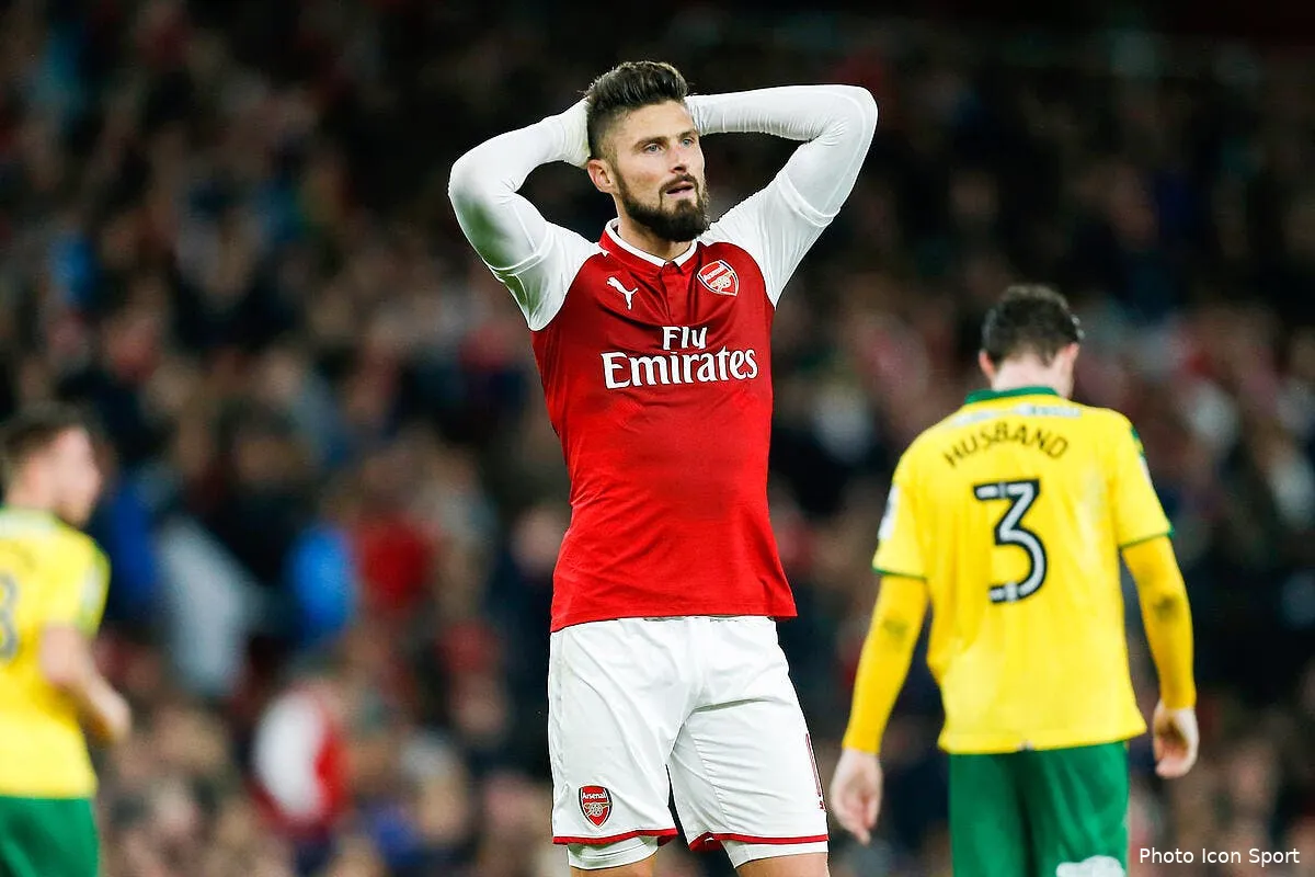 arsenal a une bonne et une mauvaise nouvelle pour giroud giroud 27204657
