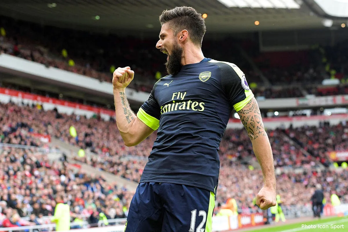 arsenal olivier giroud flambe mais il ne fait pas le malin iconsport bpi 291016 02 01159482