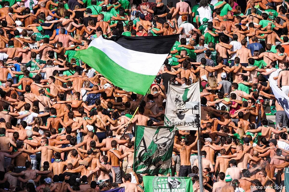 asse non les supporters des verts n abandonnent pas le chaudron iconsport jpt 280816 93 58157460