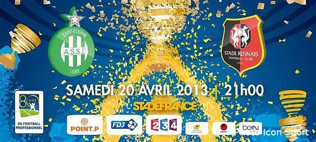 asse rennes les faux billets pour la finale se multiplient 1213 affiche finale cdl 201354871