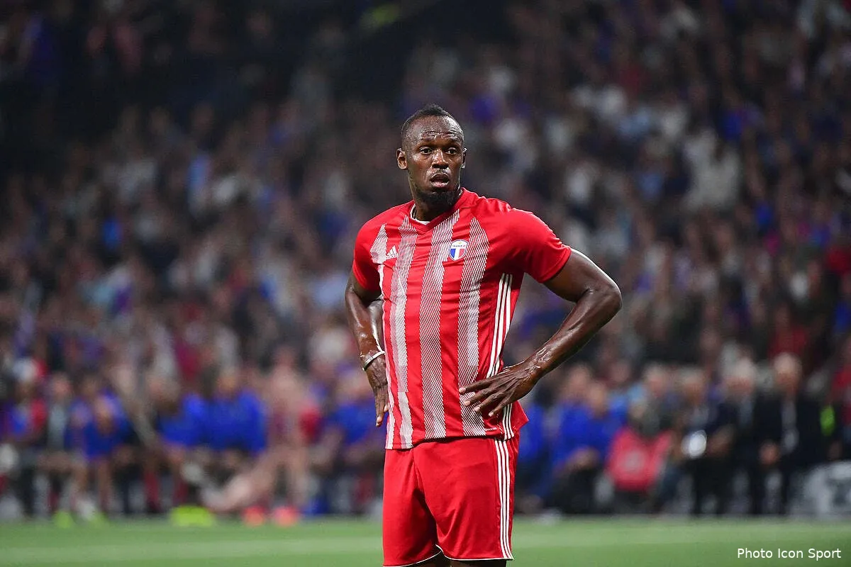 au sprint usain bolt arrete deja le football icon win 120618 01 54180242683