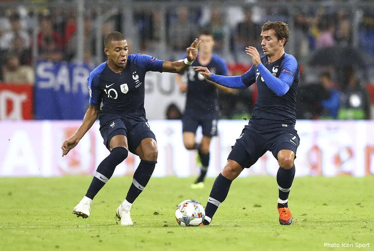 ballon d or mbappe met un terme a la concurrence avec griezmann mbappe griezmann233073