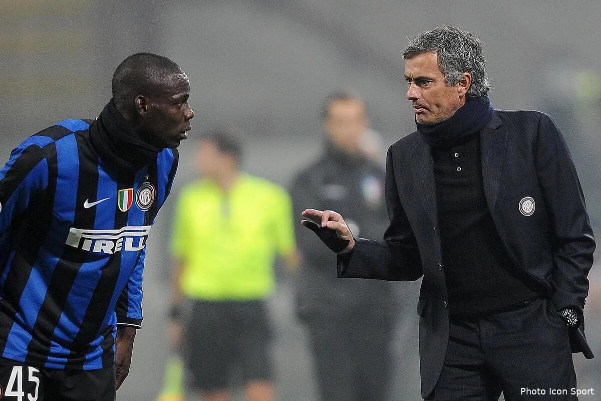balotelli mourinho reconstitution d un duo d enfer a chelsea iconsport liv 281009 64 1668655