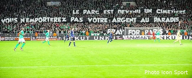 banderoles l asse traine des pieds le psg s enerve banderole133284