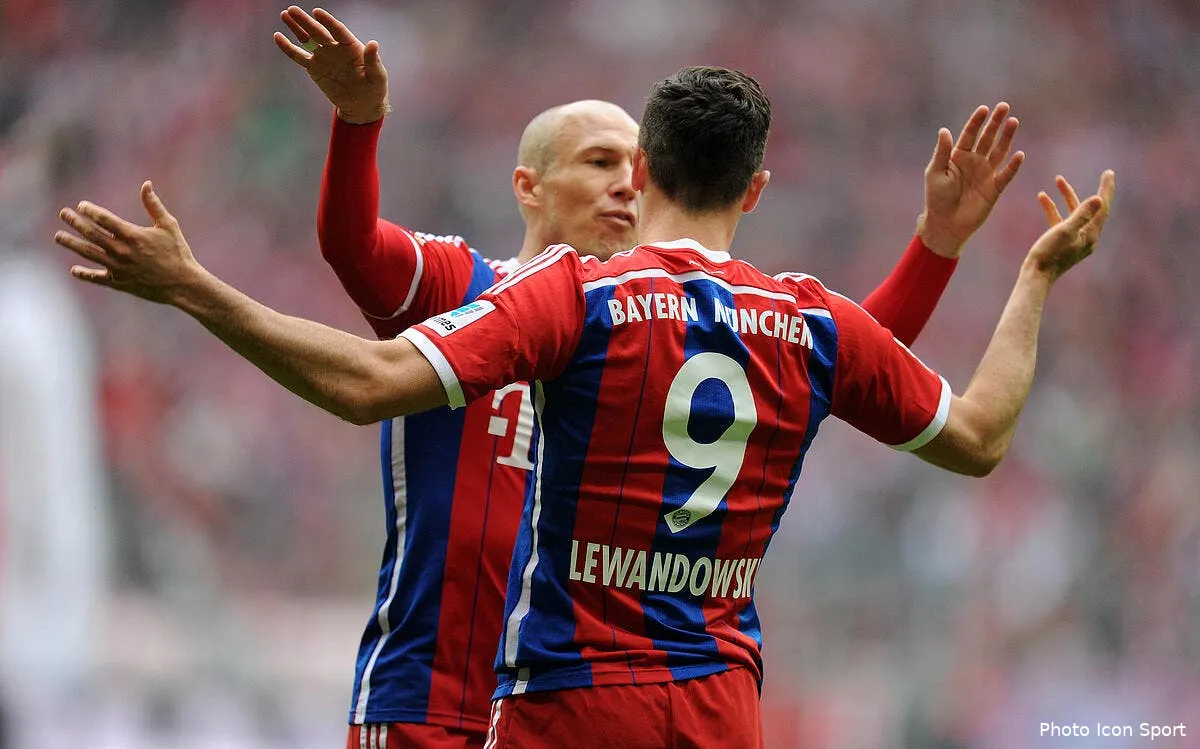 bayern munich hanovre 4 0 lewandowski robben93617