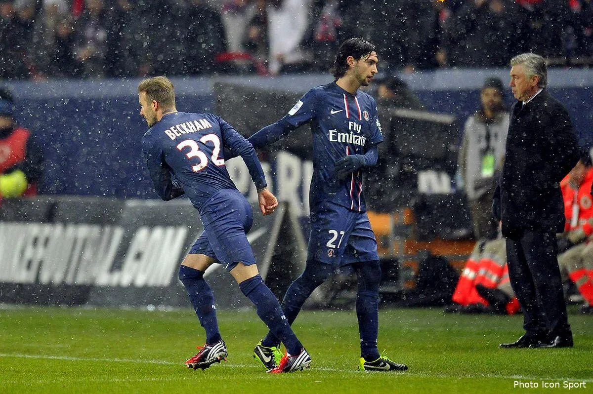 beckham premier test reussi au psg iconsport oe 240213 05 34 150863