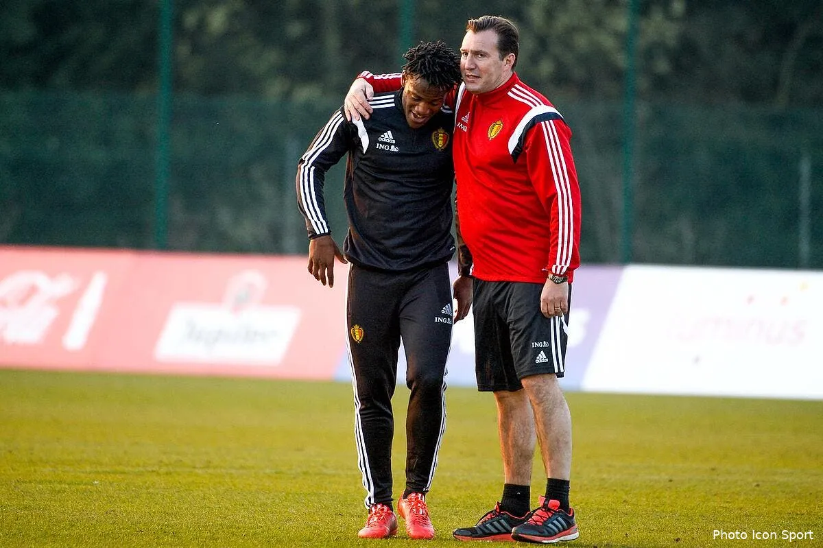 belgique wilmots a sa liste pour l euro batshuayi peut s inquieter wilmots batshuayi141330