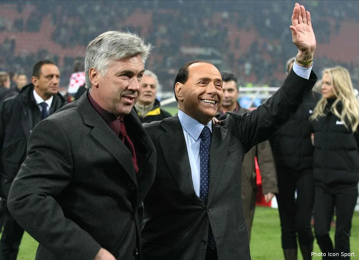 berlusconi annonce qu ancelotti va revenir a milan iconsport ipa 060107 02 04112147