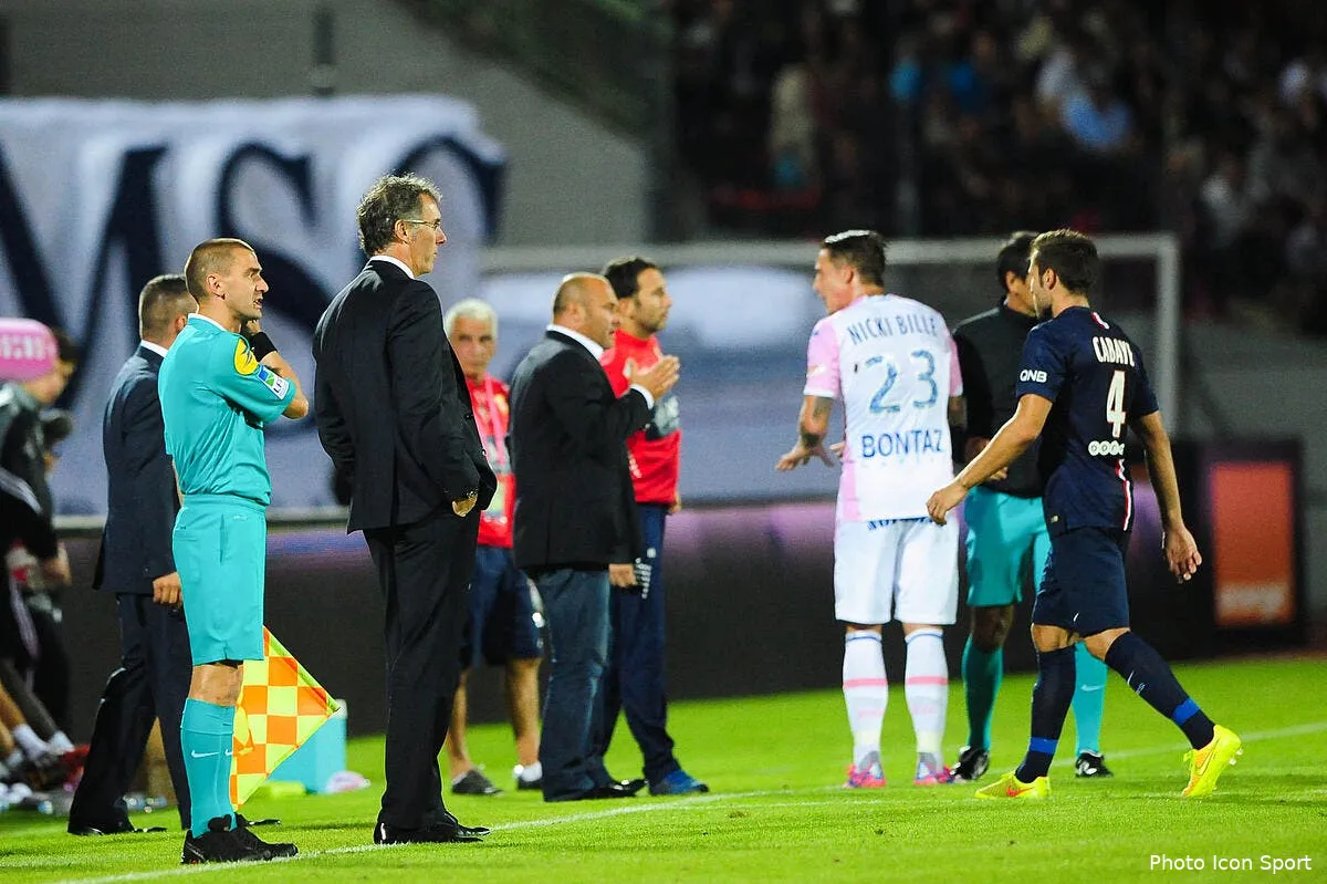 blanc voit un point merite pour le psg et evian iconsport jpt 220814 02 0390263