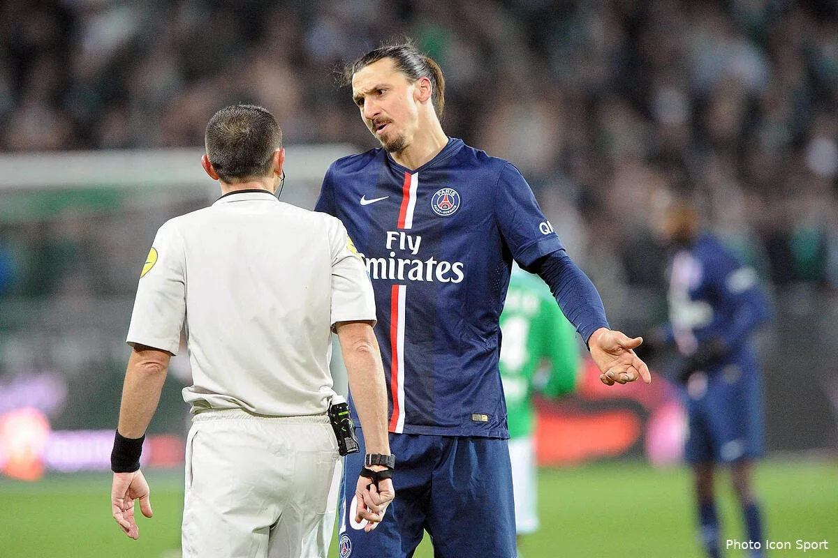 c etait penalty pour le psg et dehors ibrahimovic pour derrien iconsport jpt 250115 444 04102597
