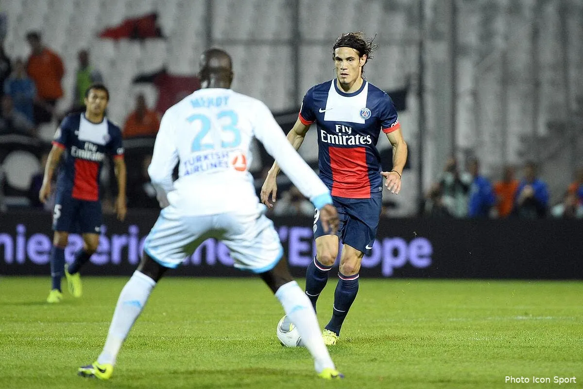 cavani lache les chevaux pour jouer psg om iconsport por 061013 01 0177215
