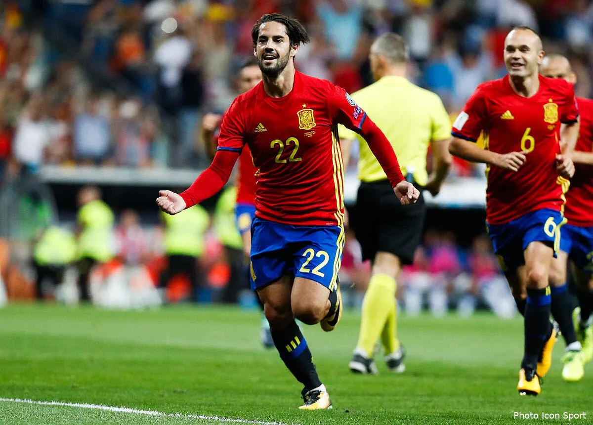 cdm 2018 avec un grand isco l espagne ecrase l italie iconsport icon mar 020917 01 13191997