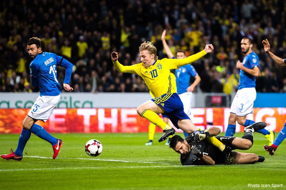 cdm 2018 l italie tombe en suede iconsport icon bil 101117 05 10199391