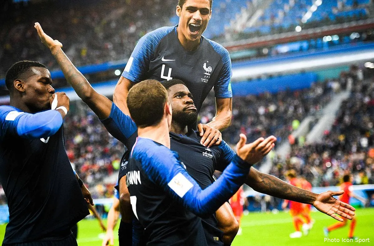 cdm big sam umtiti et une defense de fer la france en finale iconsport icon spu 100718 30 01224365