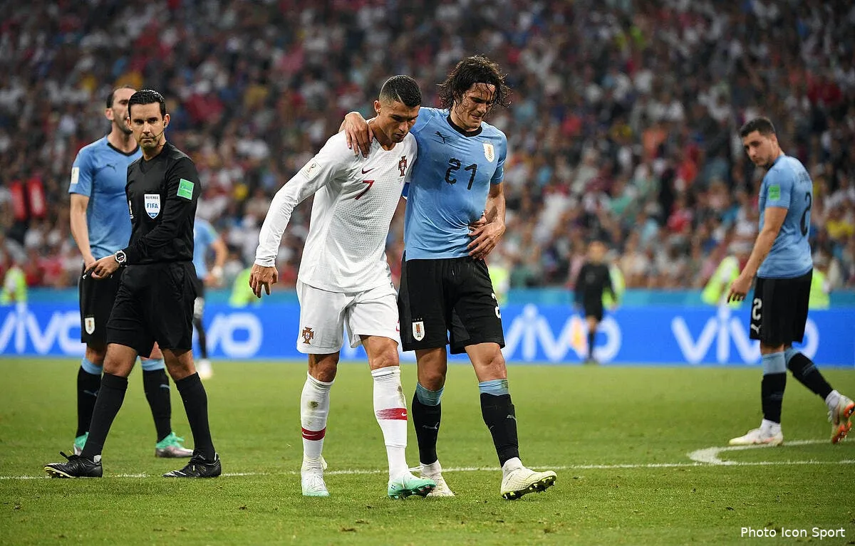 cdm cavani revele sa blessure apres uruguay portugal iconsport icon sputnik 5569307 hr en223423