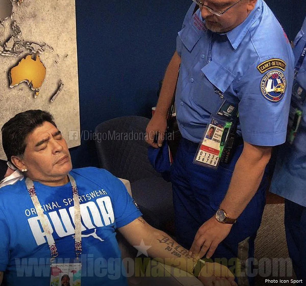 cdm maradona victime d un malaise il rassure ses fans maradona223089