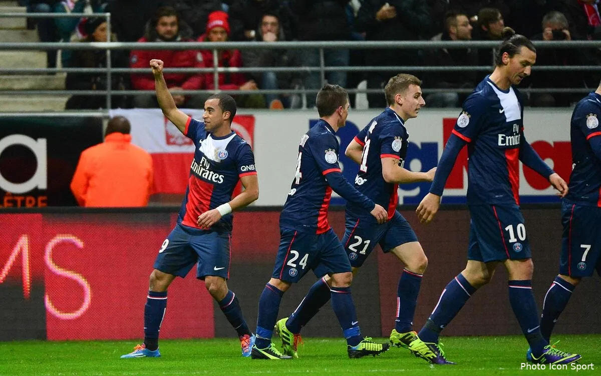 champagne pour le psg a reims lucas reims70429