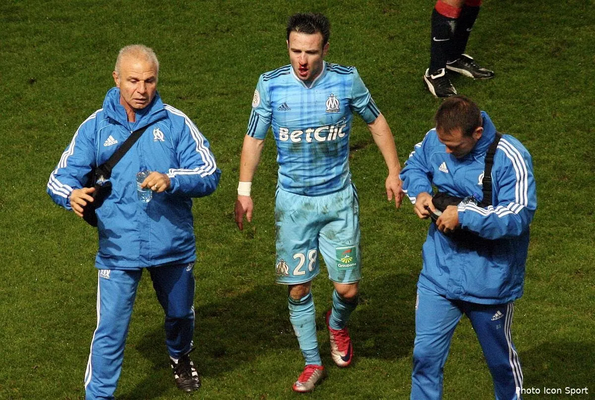 chantome le pire souvenir de valbuena lors des psg om iconsport per071110 01 3941921