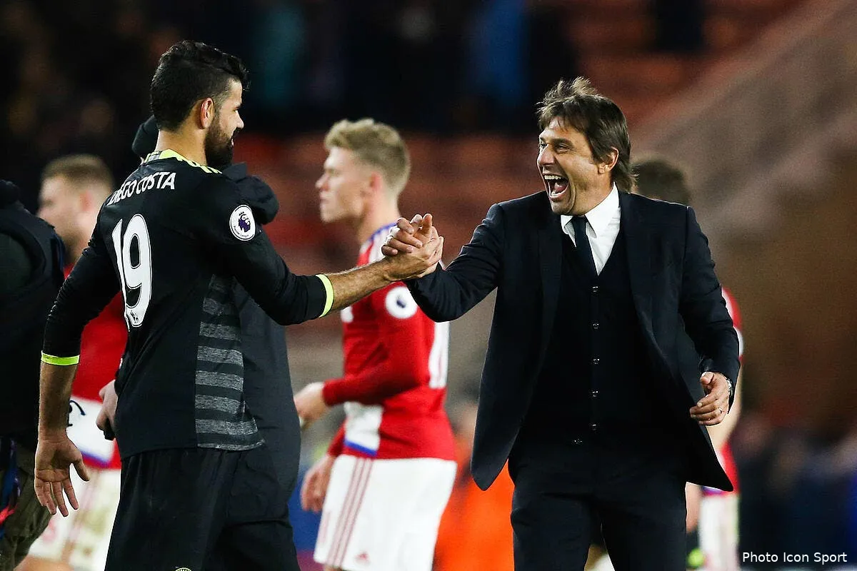 chelsea diego costa a totalement retourne antonio conte iconsport 29231460161916