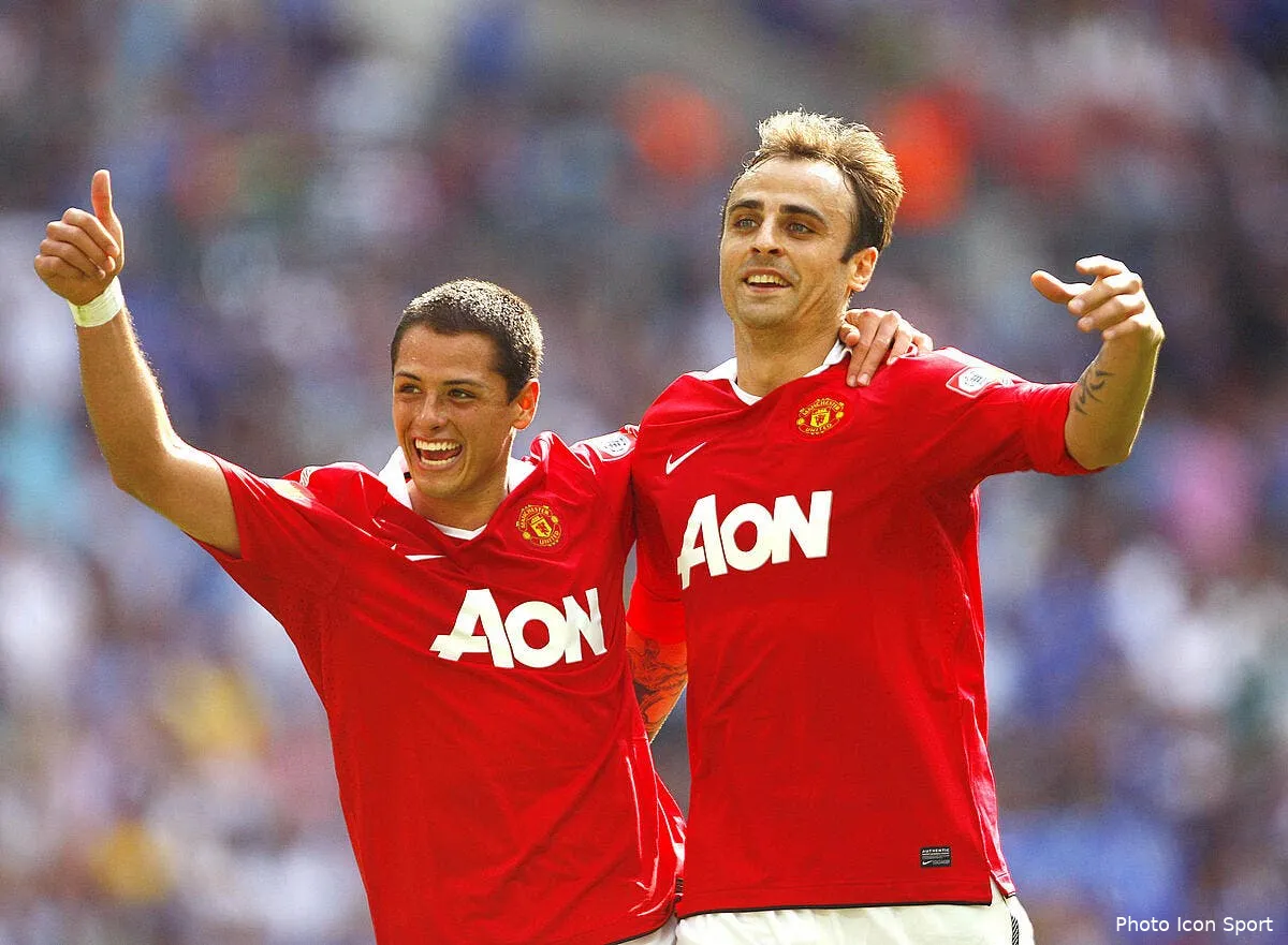 chicharito prolonge a manchester united pas berbatov iconsport spi 080810 05 3025904
