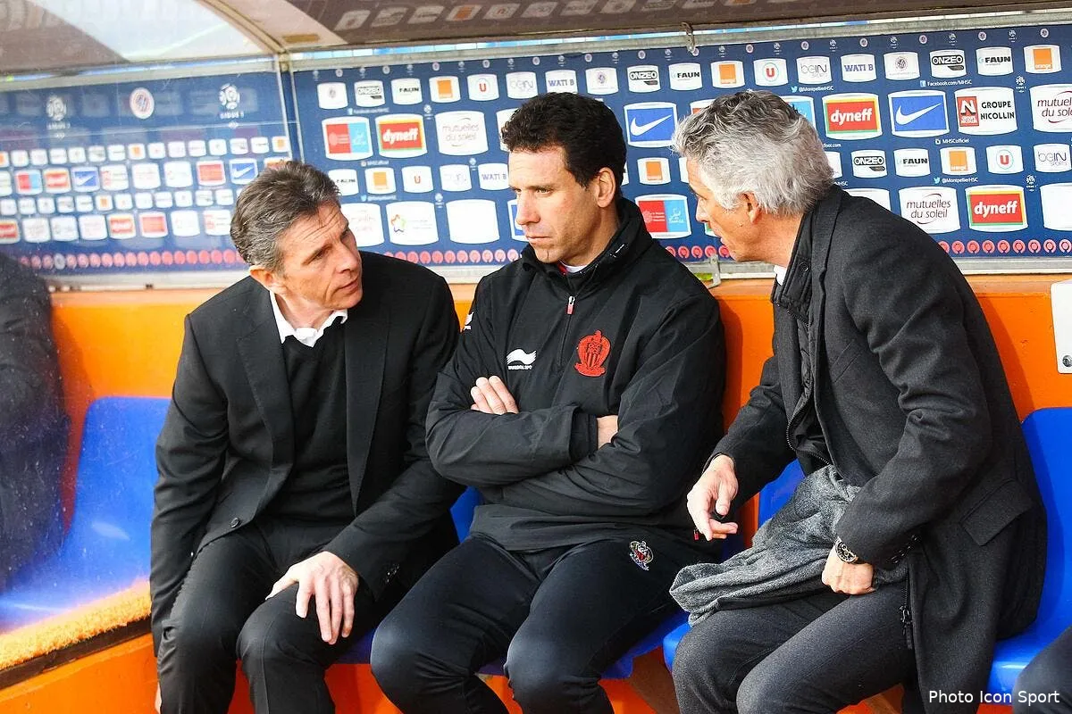 claude puel sur un siege ejectable a nice iconsport del 010315 08 19111065