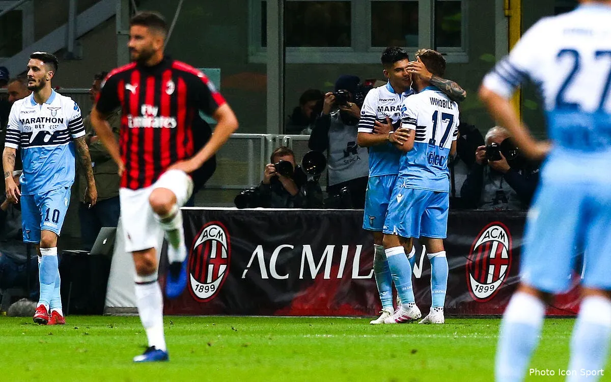 coupe d italie la lazio gagne l ac milan dans un climat tendu icon lp 9604627251453