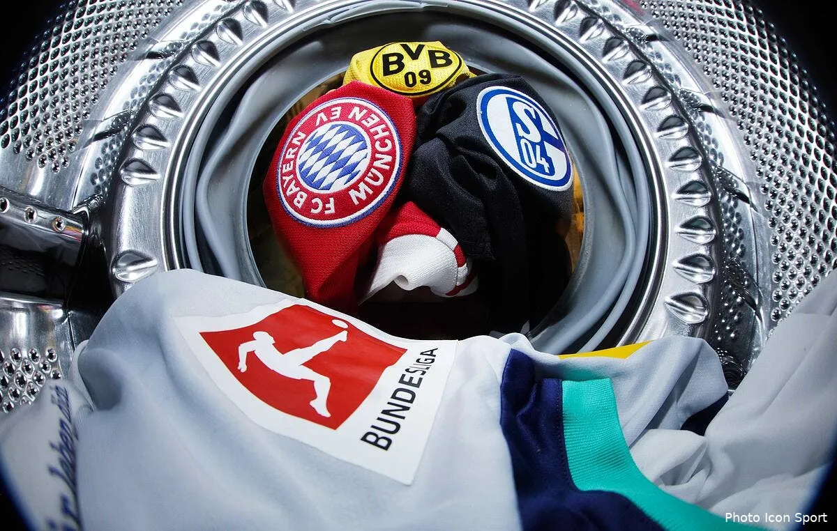 covid 19 le foot de retour en allemagne la police s en mele icon firo240420trikotj05283601