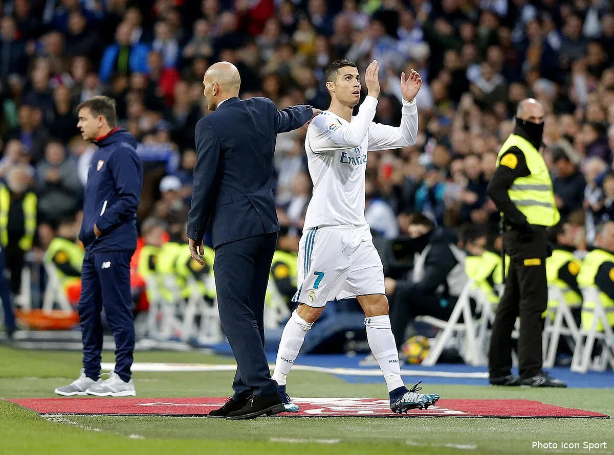 cristiano ronaldo au psg ca ne marche pas avec zidane zidane ronaldo 6205551
